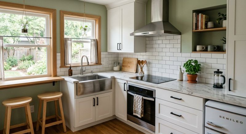 Cherry Cabinet Remodeling in Bloomington, IN